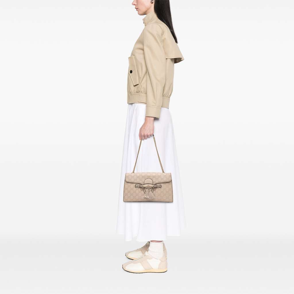 Gucci Medium Guccissima Emily Shoulder Bag - Image 13