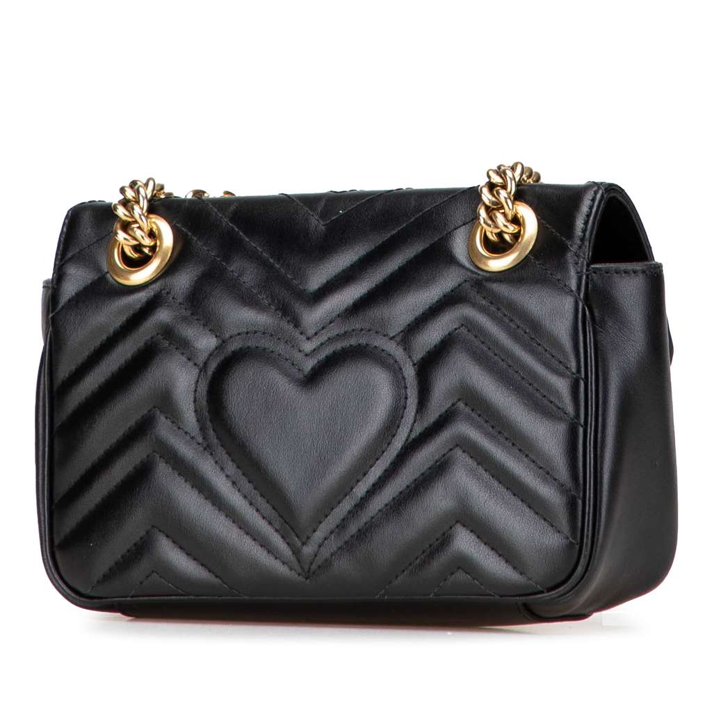 Gucci Small GG Marmont Matelasse Leather Shoulder Bag - 2