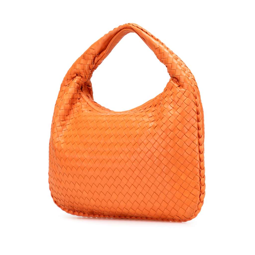 Bottega Veneta Small Nappa Intrecciato Veneta Hobo - Back view