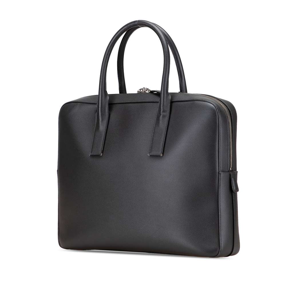 Saint Laurent Medium Grain De Poudre Museum Briefcase - 2