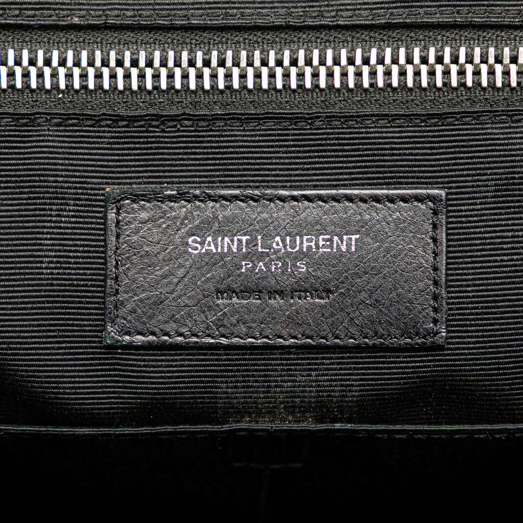 Saint Laurent Medium Grain De Poudre Museum Briefcase - 5