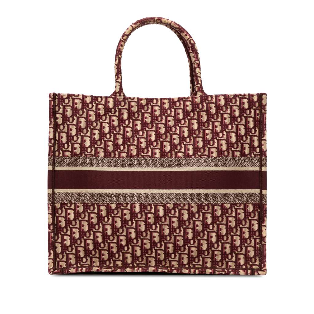 Dior Large Oblique Canvas Book Tote - 3