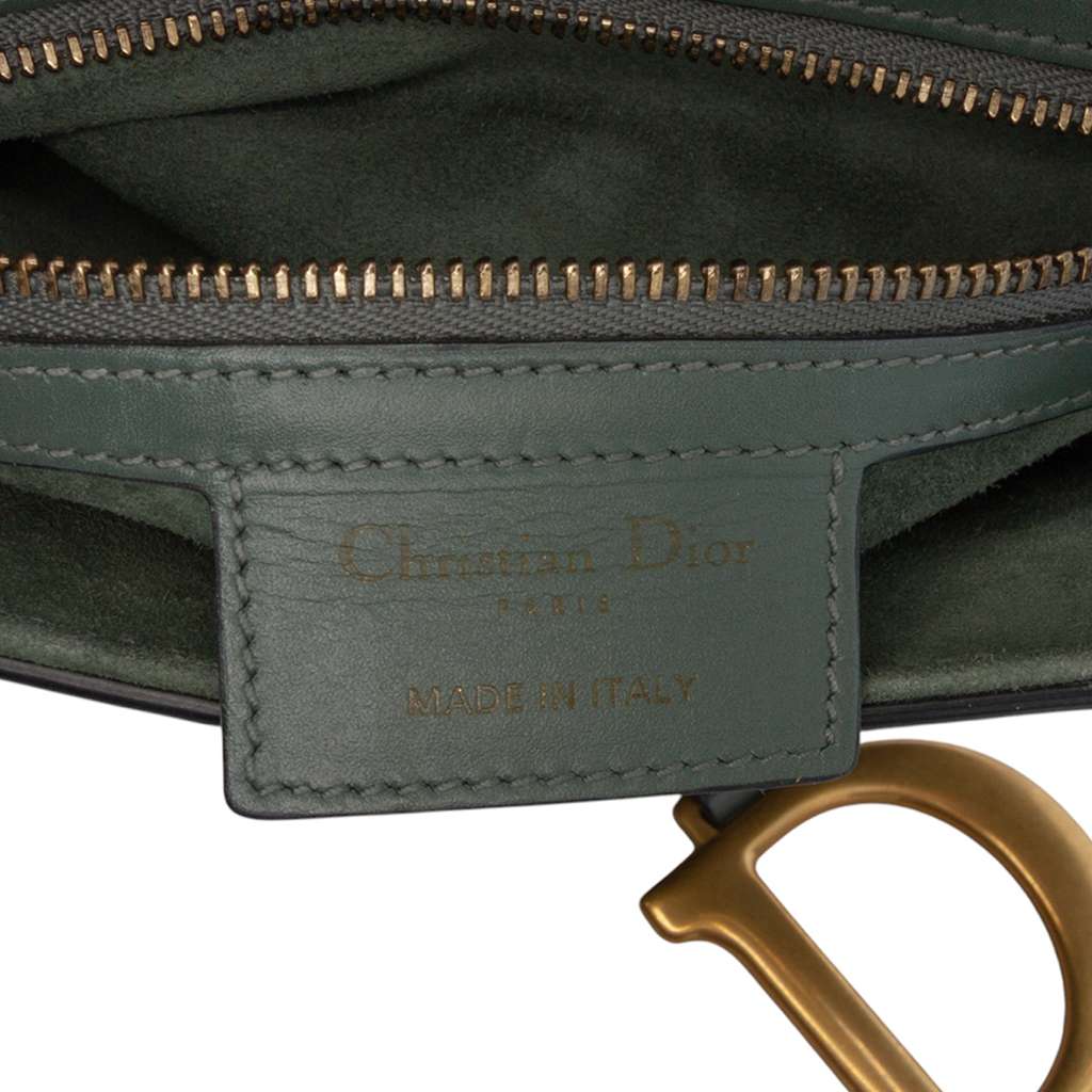 Dior Smooth Calfskin Saddle Bag - Side view
