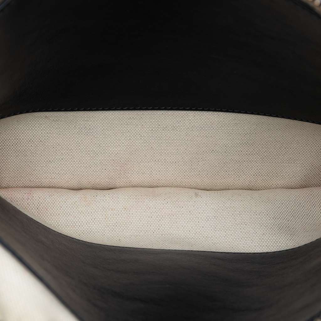 Dior Canvas Reverse Embroidered Toile de Jouy Clutch - 4