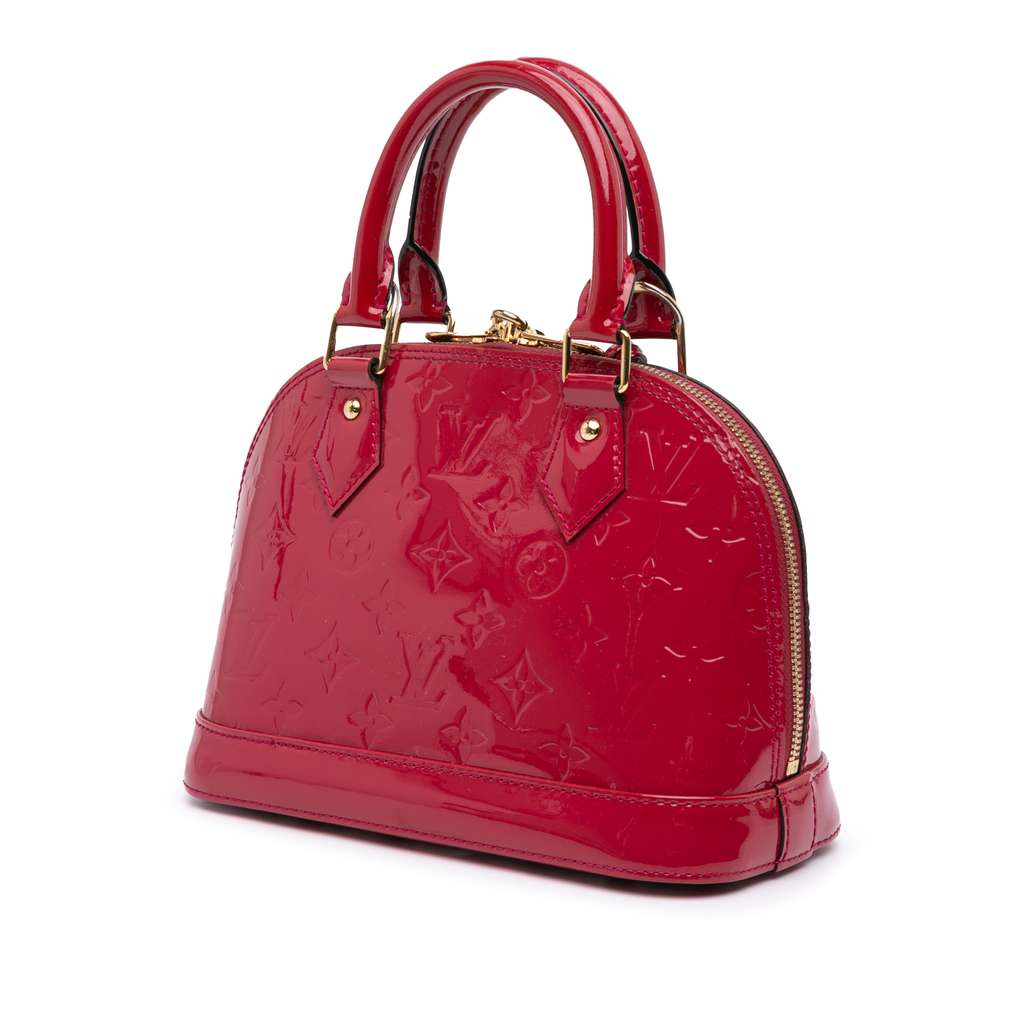 Louis Vuitton Monogram Vernis Alma BB - Back view