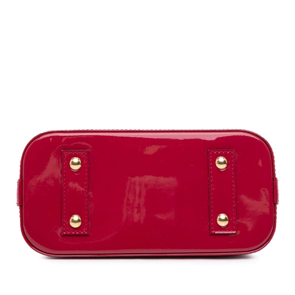 Louis Vuitton Monogram Vernis Alma BB - Image 6