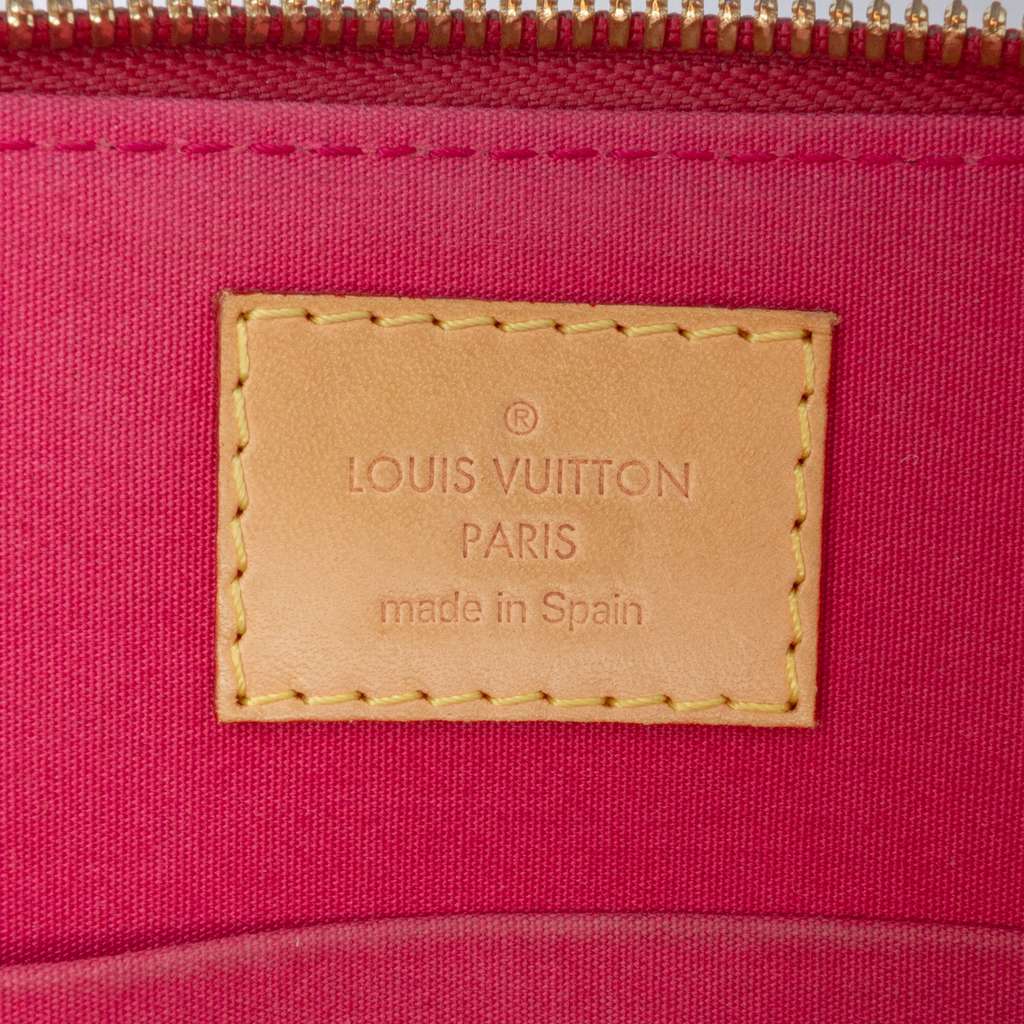 Louis Vuitton Monogram Vernis Alma BB - Side view