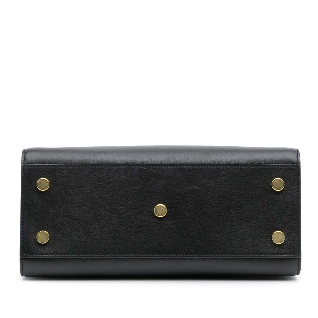 Saint Laurent Baby Leather Sac De Jour Satchel - 3