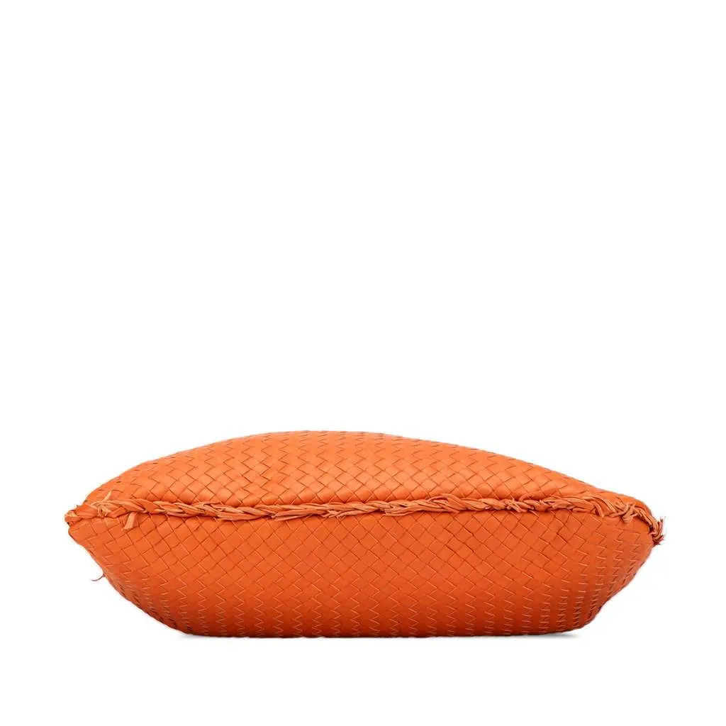 Bottega Veneta Medium Nappa Intrecciato Fuzzy Veneta Hobo Orange Leather Very good - Inside View