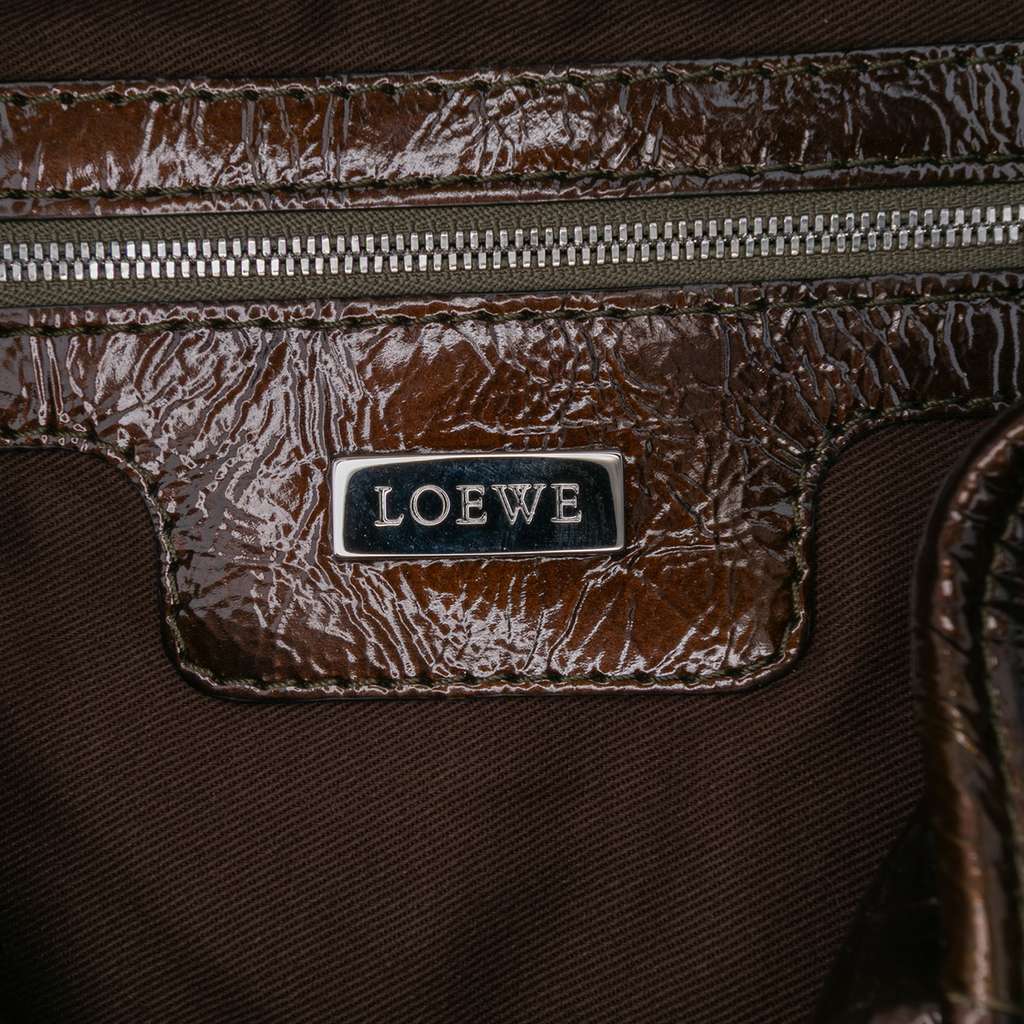 Loewe Patent Amazona 28 Handbag - 5