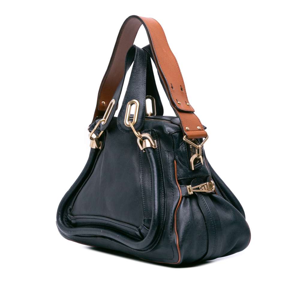 Chloé Medium Leather Paraty Satchel - 2