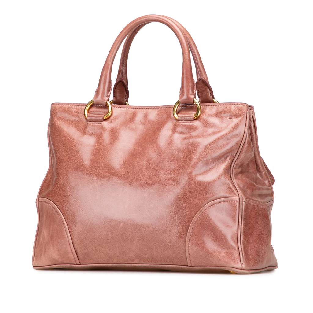 Prada Vitello Shine Satchel - 2