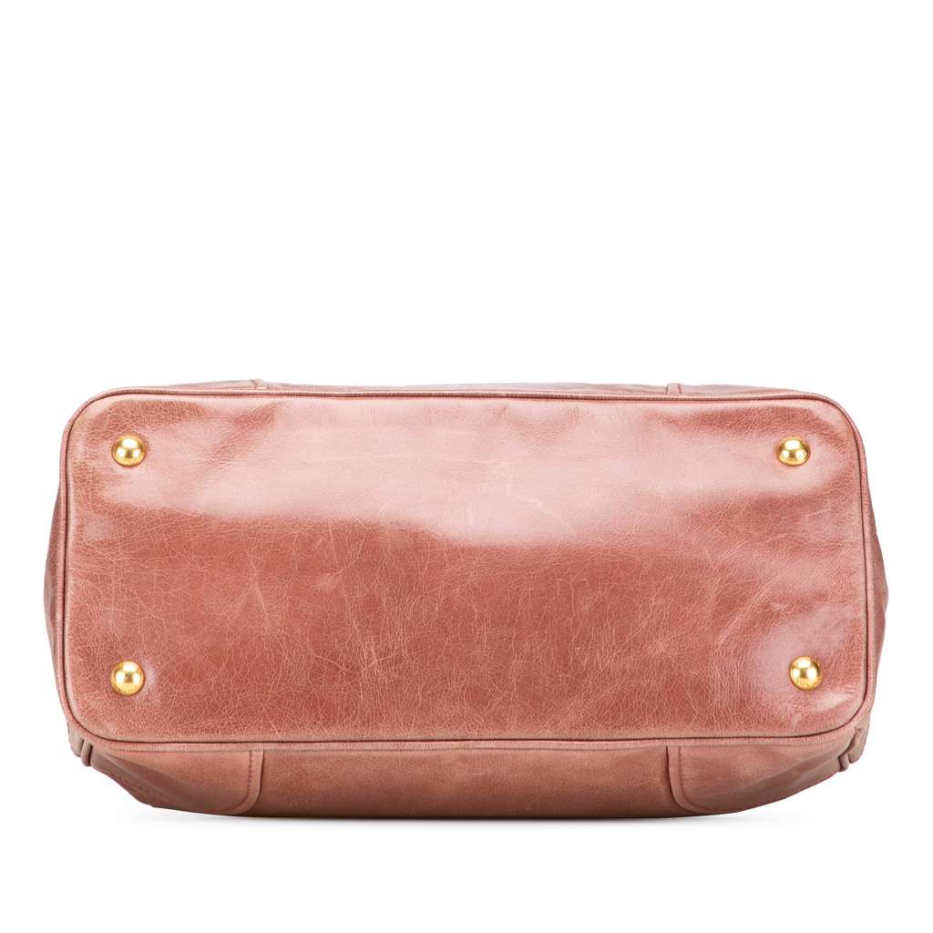 Prada Vitello Shine Satchel - 3