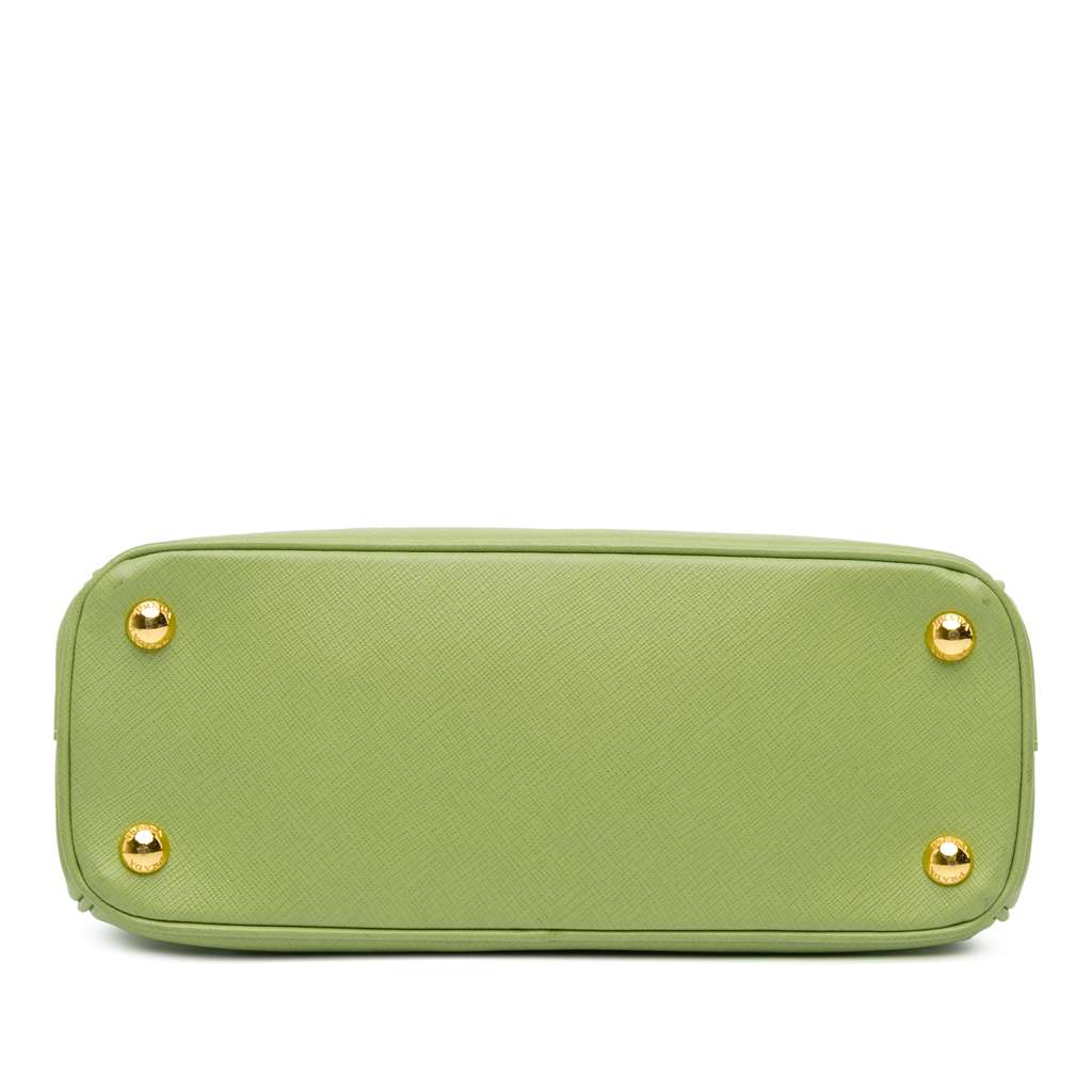 Prada Mini Saffiano Lux Galleria Double Zip Satchel - 3