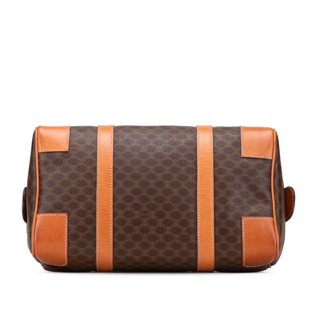 Celine Macadam Coated Canvas Boston Bag - Image 6