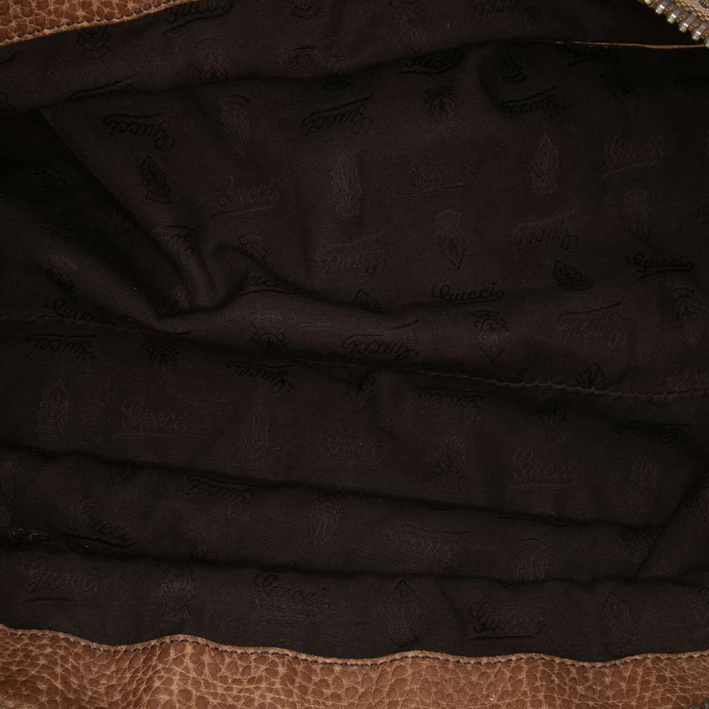 Gucci Medium GG Canvas Bamboo Bar Tote - 4