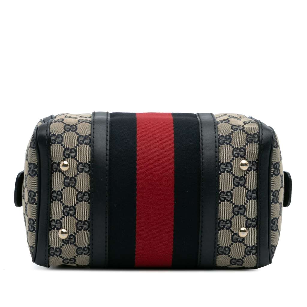 Gucci Small GG Canvas Web Joy Boston Bag - 3