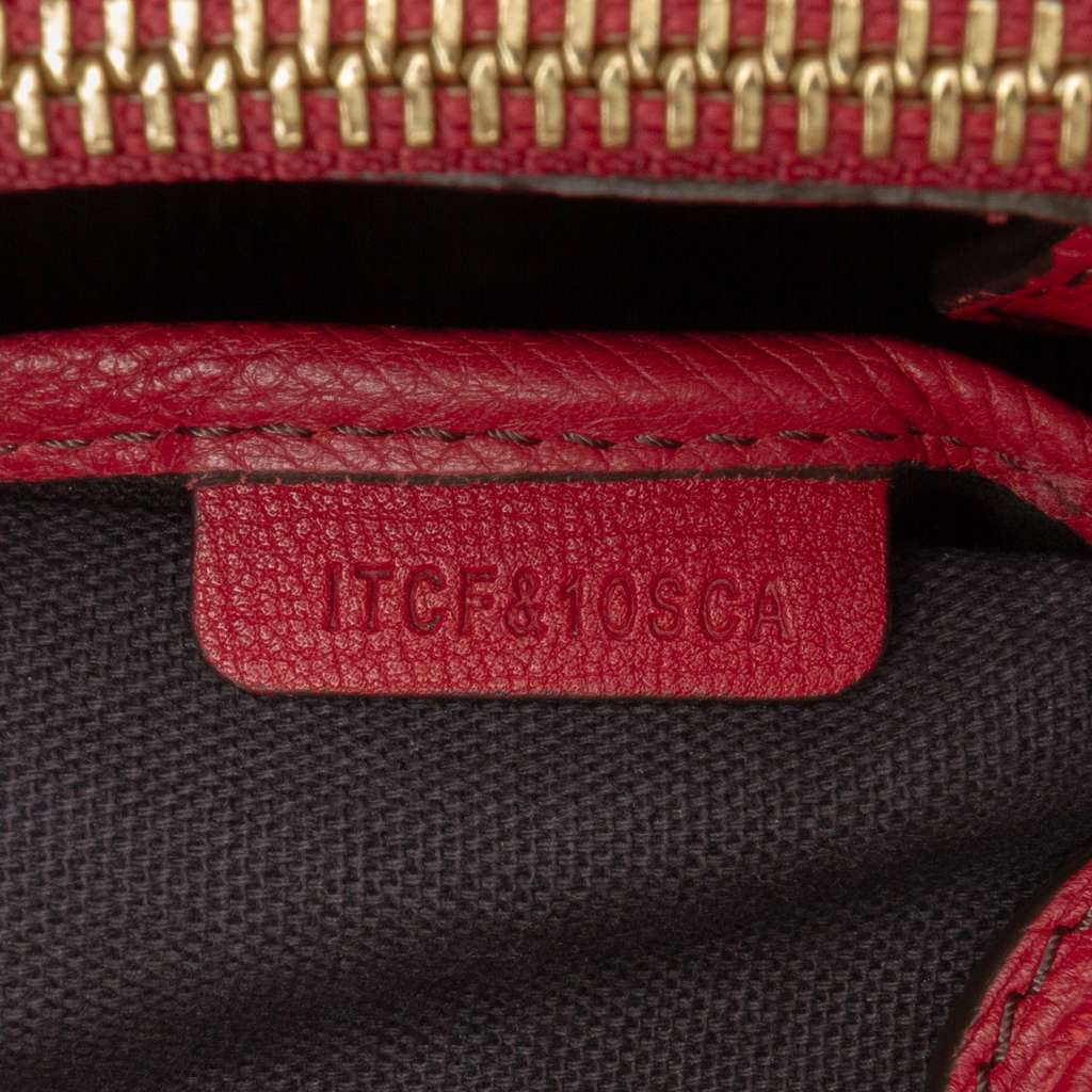 Burberry Medium Leather and House Check Banner Satchel - Detail 1