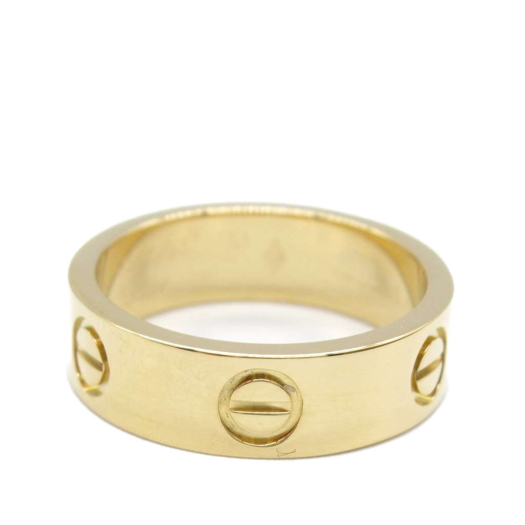 Cartier 18K Yellow Gold Classic Love Ring - 2