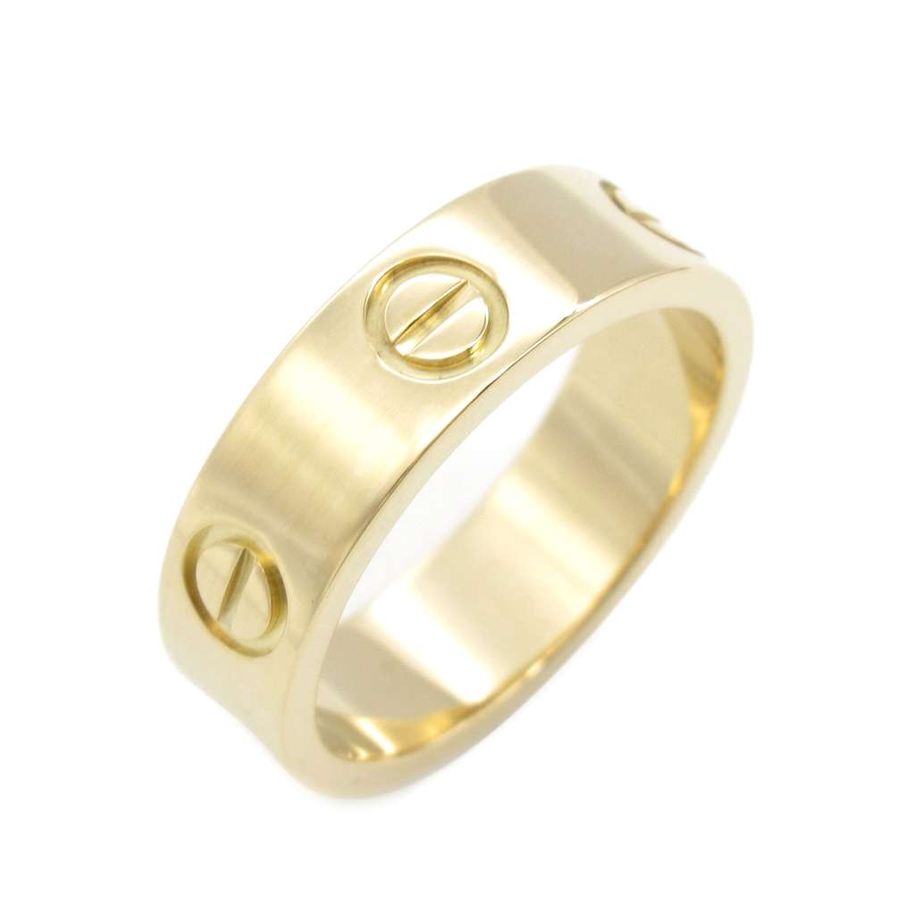 Cartier 18K Yellow Gold Classic Love Ring - 3