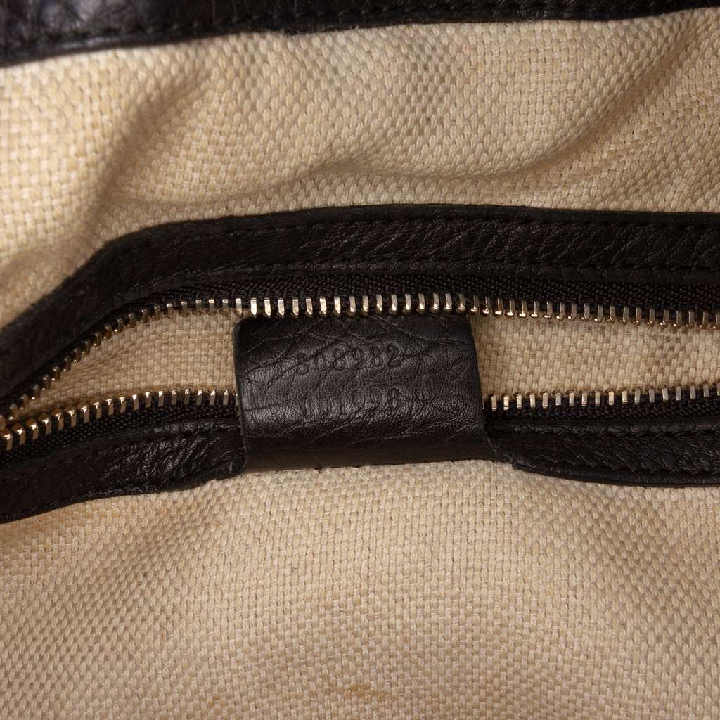 Gucci Medium Leather Soho Chain Tote - Detail 1
