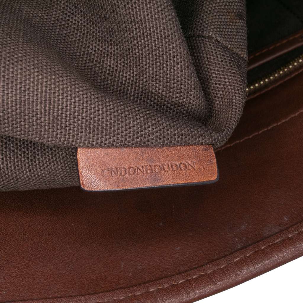 Burberry Smoked Check Coated Canvas Handbag - Detail 1