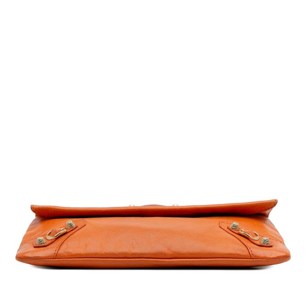 Balenciaga Lambskin Motocross Giant 12 Envelope Clutch - Image 6