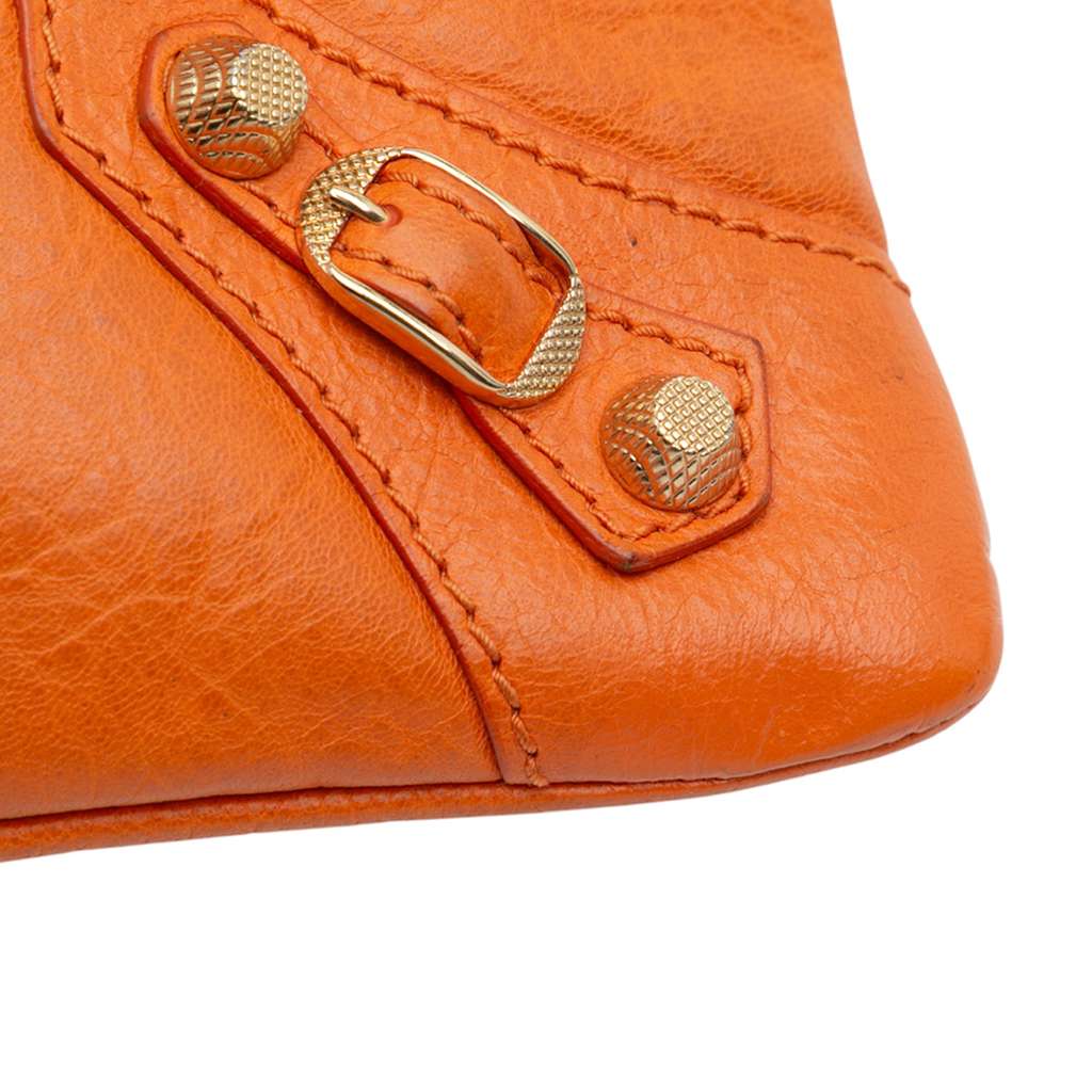 Balenciaga Lambskin Motocross Giant 12 Envelope Clutch - Image 12