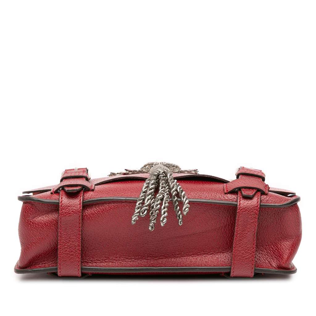 Gucci Leather Bamboo Convertible Top Handle Bag - Image 6