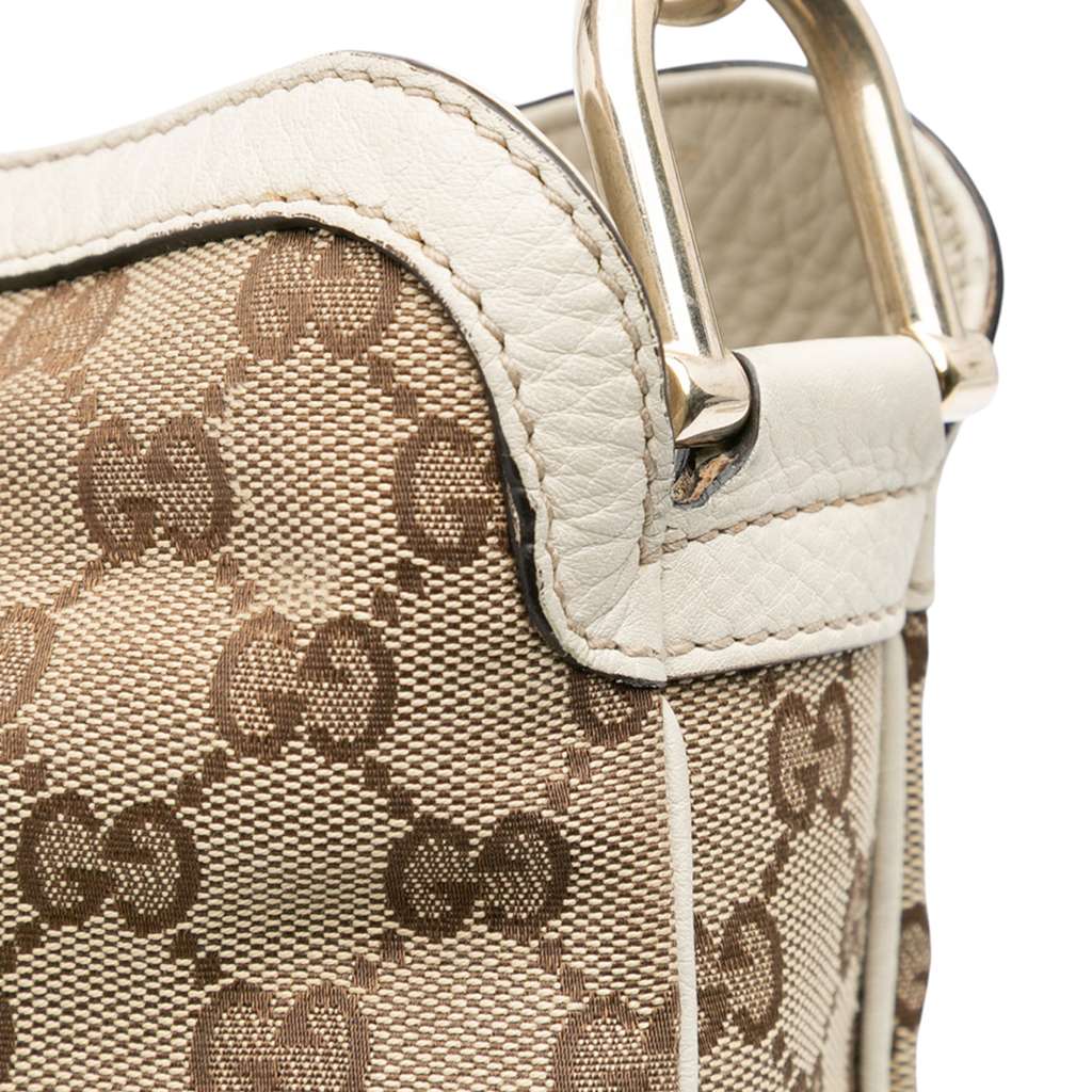 Gucci GG Canvas Bamboo Diana Satchel - Image 11
