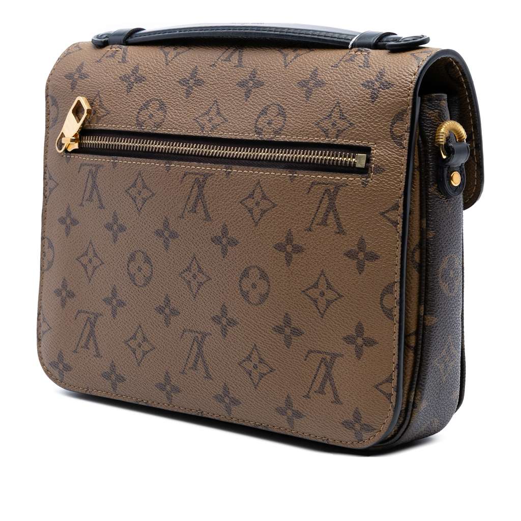 Louis Vuitton Monogram Reverse Pochette Metis - Back view