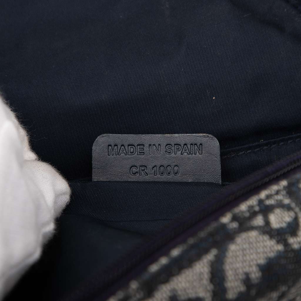 Dior Diorissimo Canvas Saddle Pouch - Detail 1