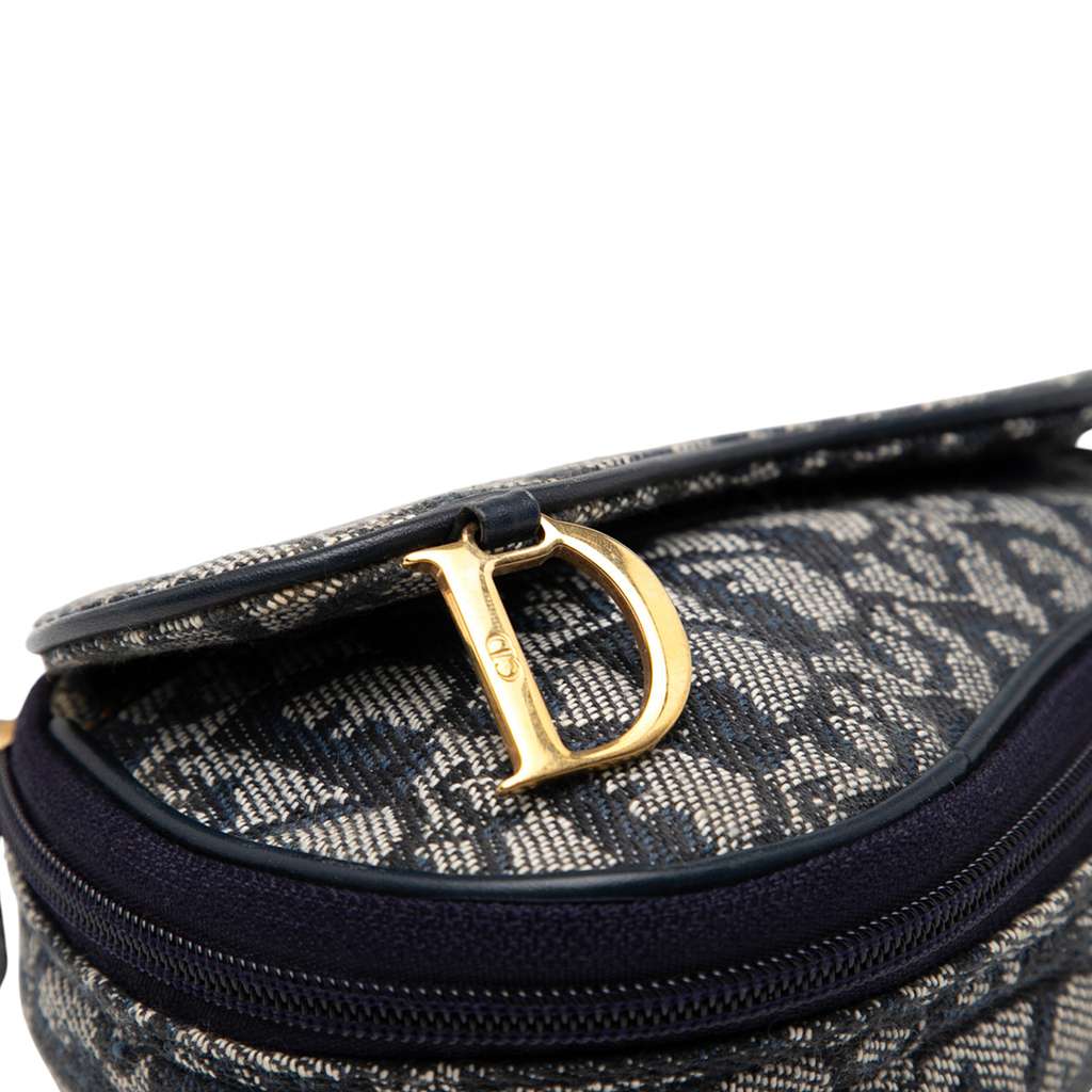 Dior Diorissimo Canvas Saddle Pouch - Detail 2