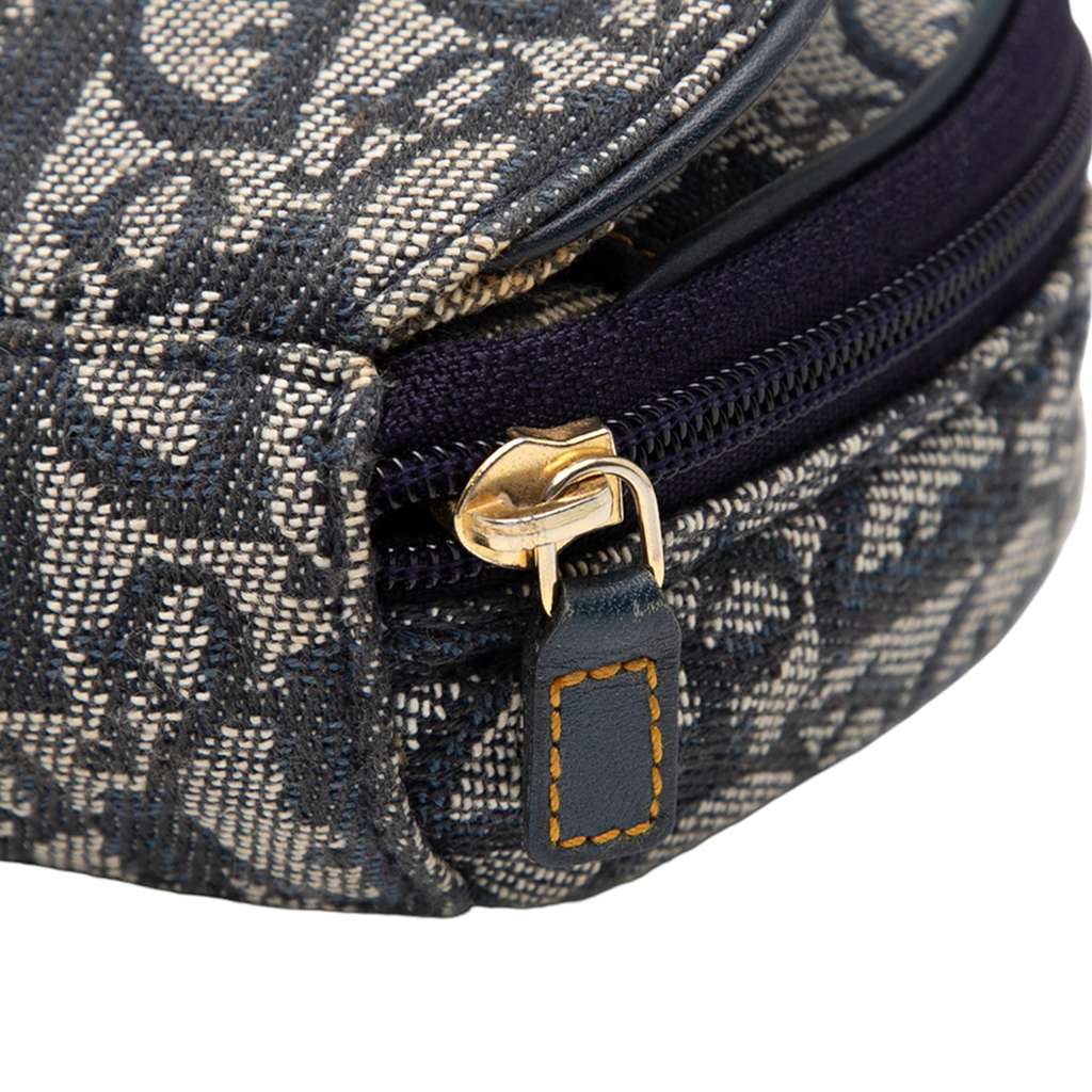 Dior Diorissimo Canvas Saddle Pouch - Image 11