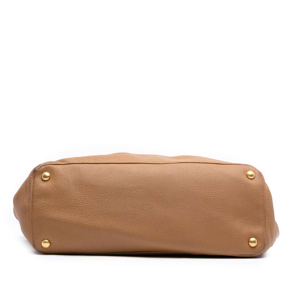 Prada Vitello Daino Double Pocket Tote - Image 6