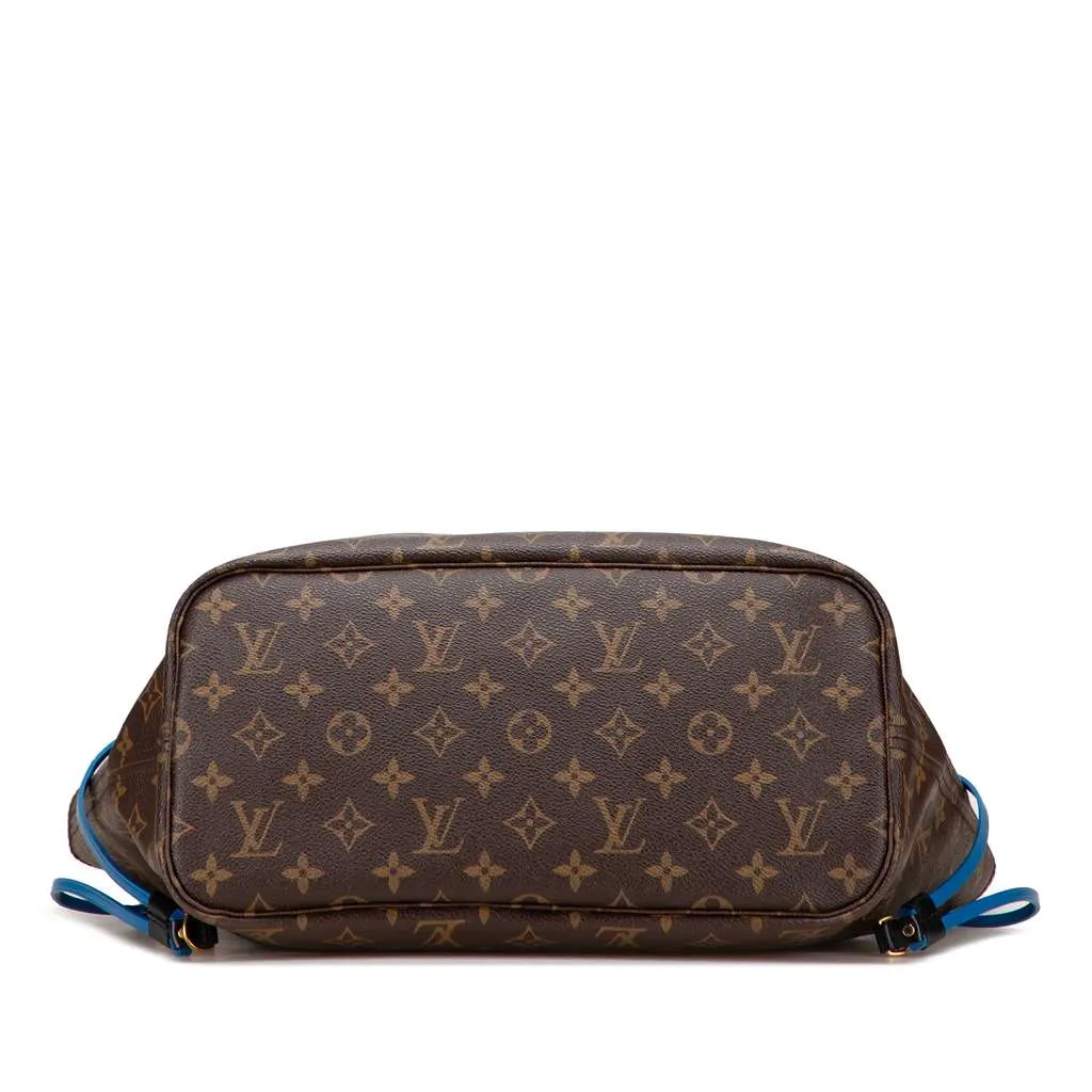 Louis Vuitton Monogram Totem Neo Neverfull MM Brown Good - Inside View