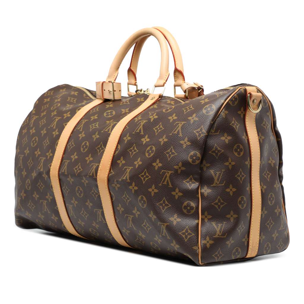 Louis Vuitton Monogram Keepall Bandouliere 50 - Back view