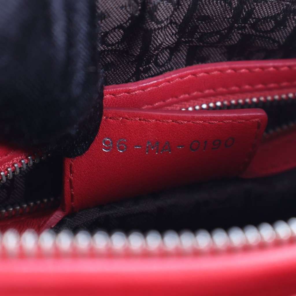 Dior Medium Lambskin Cannage Lady Dior - Detail 1