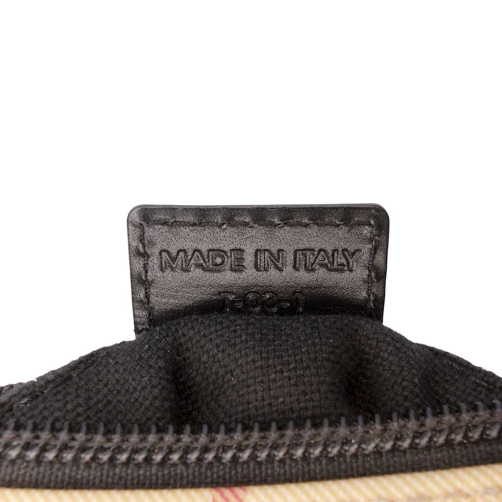 Burberry House Check Coated Canvas Crossbody - Detail 1