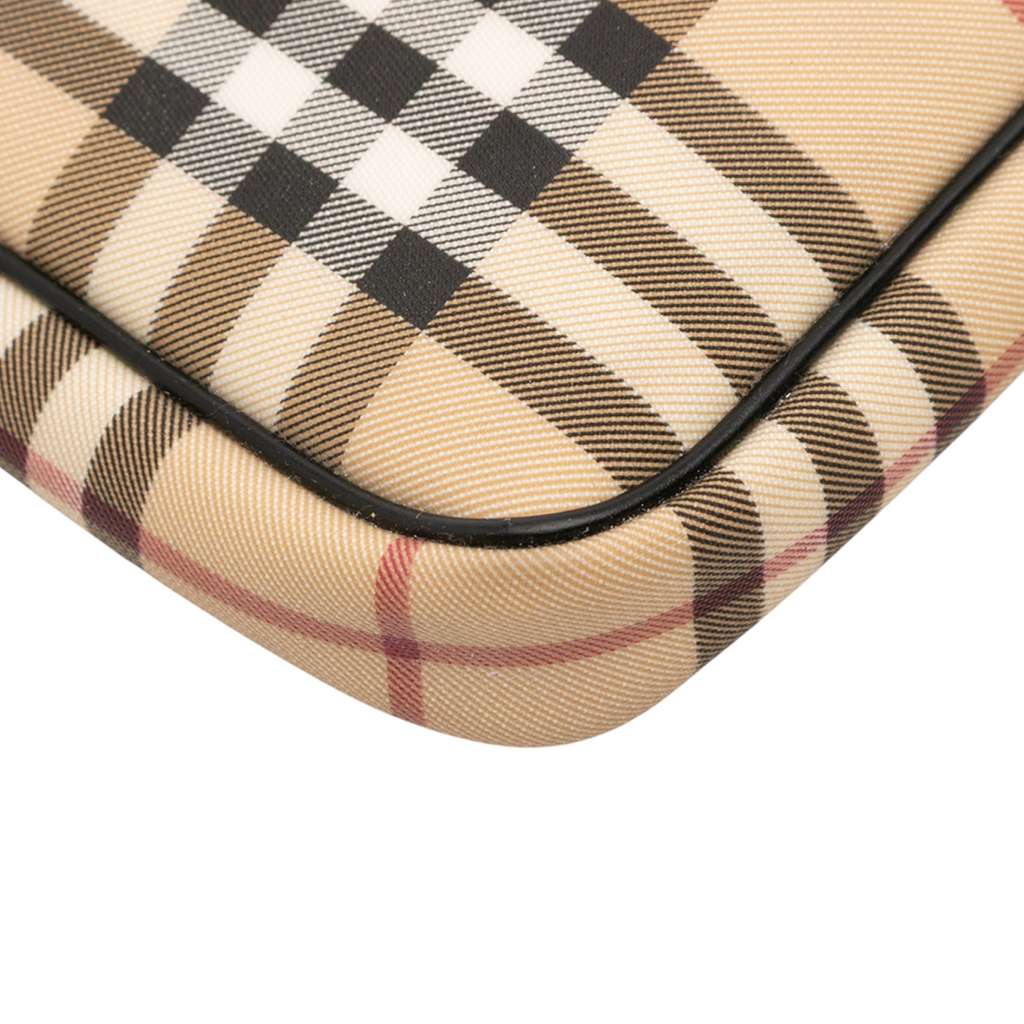Burberry House Check Coated Canvas Crossbody - Detail 2