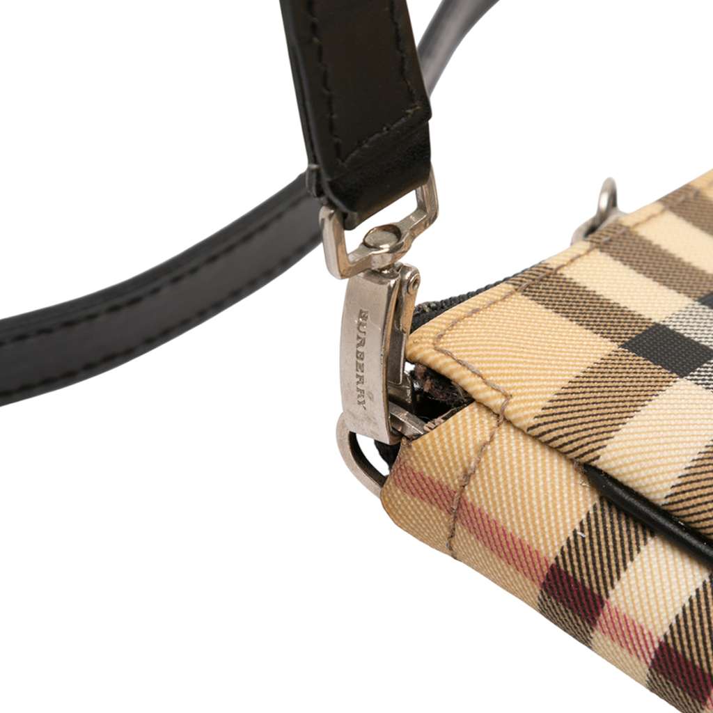 Burberry House Check Coated Canvas Crossbody - Image 11