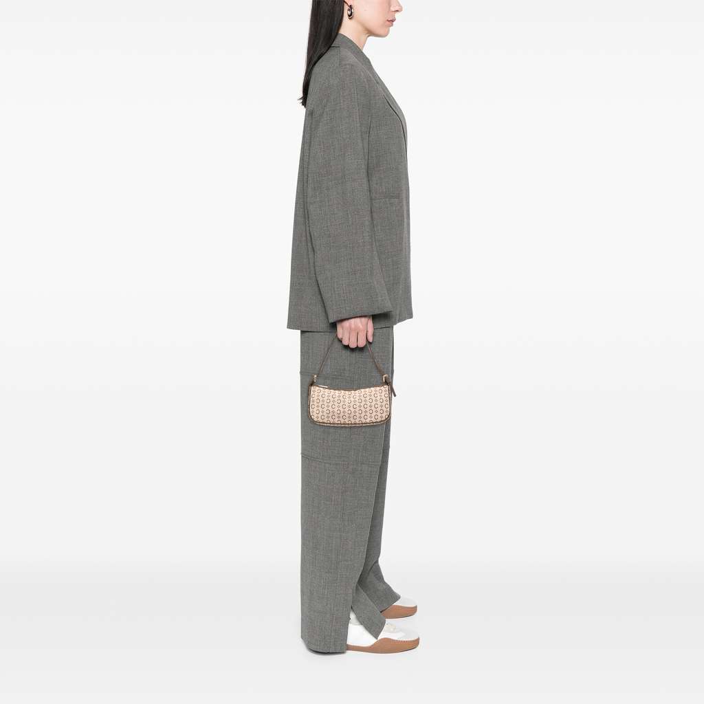 Celine C Macadam Canvas Shoulder Bag - Image 13