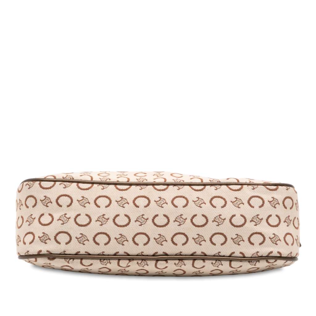 Celine C Macadam Canvas Shoulder Bag - Image 6