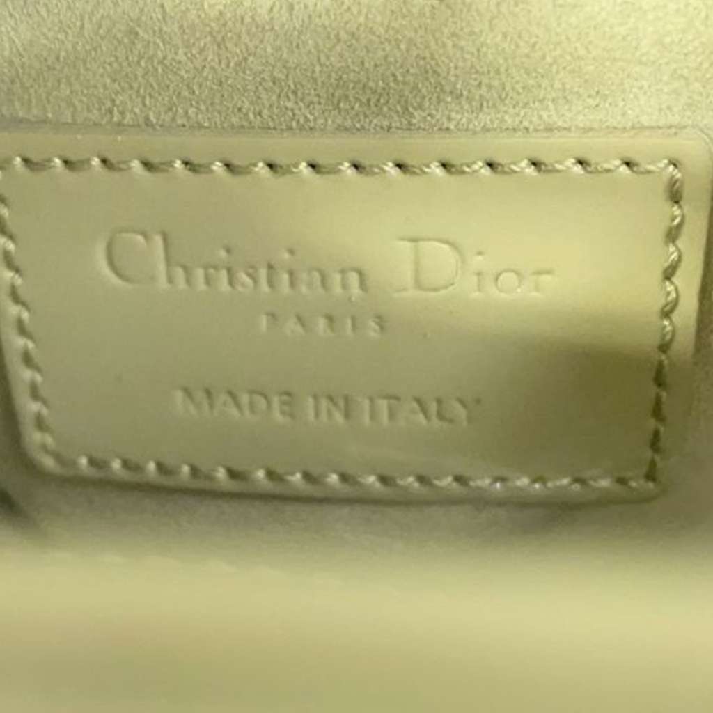 Dior Mini Patent Cannage Lady Dior - 5