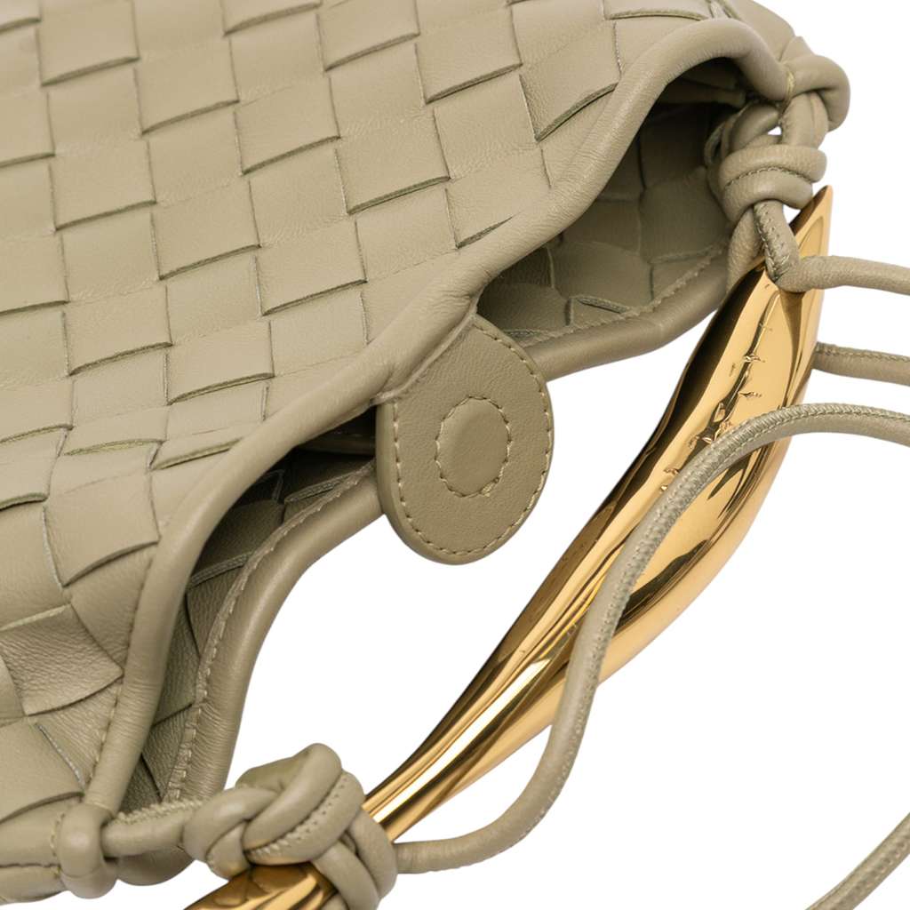 Bottega Veneta Baby Lambskin Intrecciato Sardine - Image 10