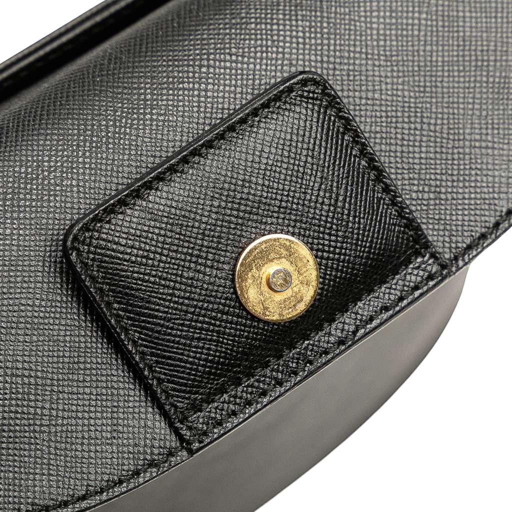 Salvatore Ferragamo Leather Gancini Handbag - Side view