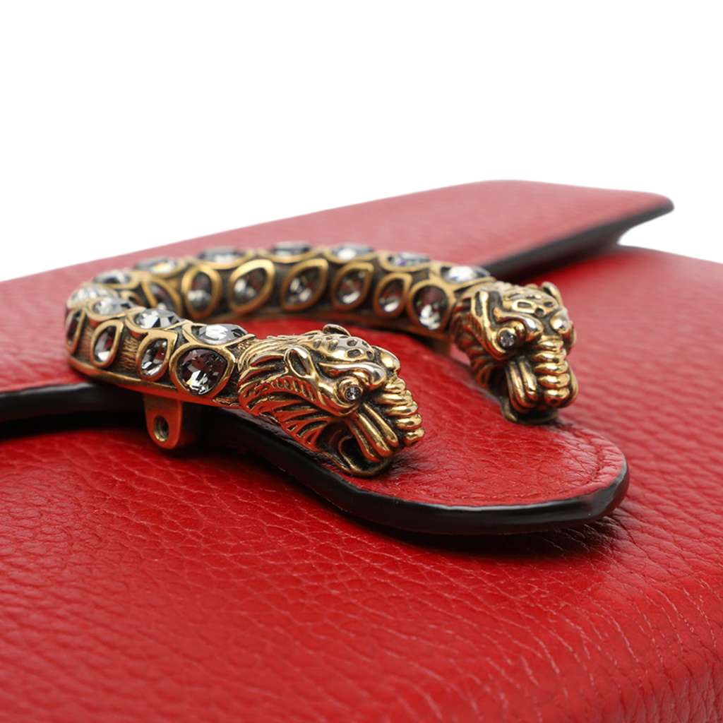 Gucci Leather Dionysus Wallet on Chain - Image 10