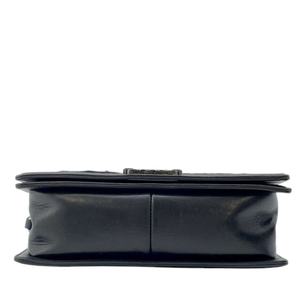 Chanel Old Medium Fur Boy Flap - 3