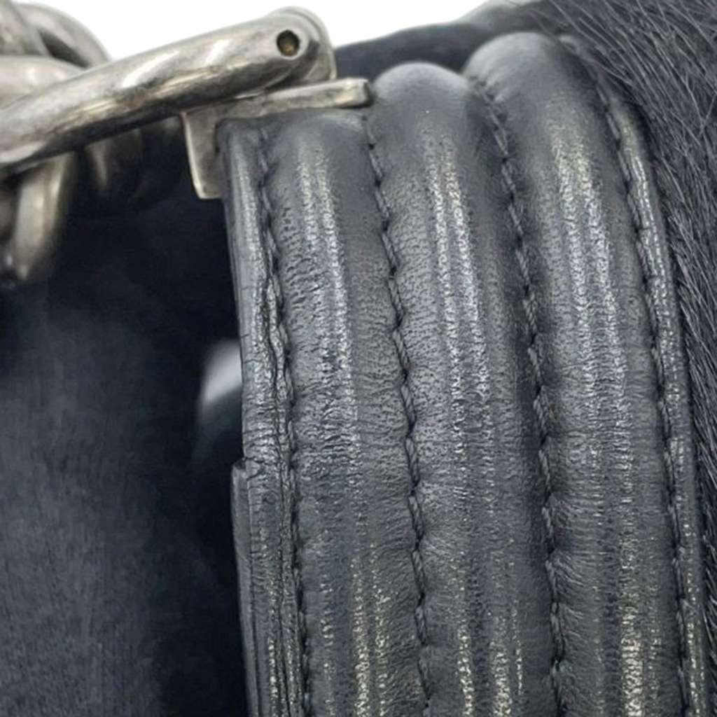 Chanel Old Medium Fur Boy Flap - 5