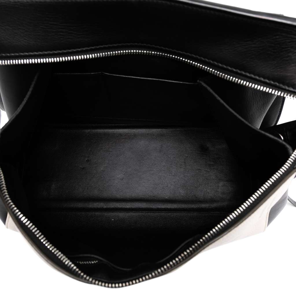 Celine Medium Bicolor Leather Edge Handbag - 4